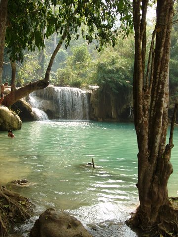 Kouang Si Waterfall Luang Prabang, Laos