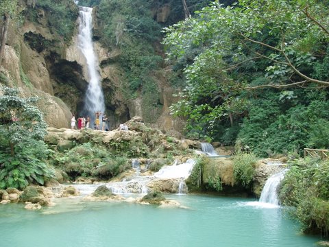 Kouang Si Waterfall Luang Prabang, Laos
